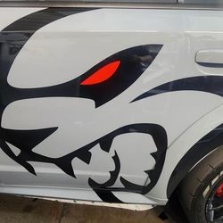 Jumbo XL Scat Decal Vinyl