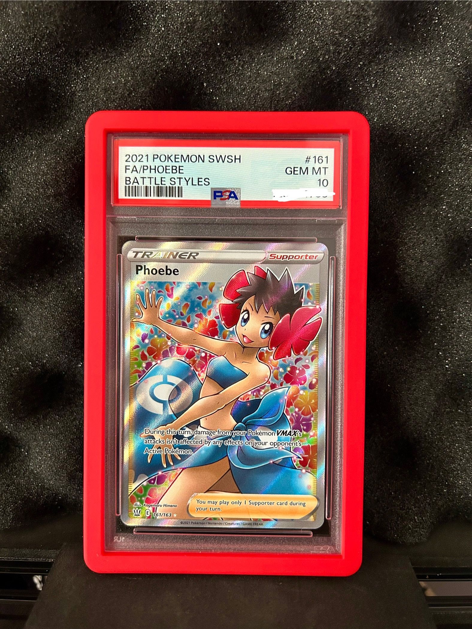 Phoebe Trainer Card PSA 10