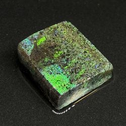 Amazing Trippy Patterned Australian Andamooka Rough Sliced Opal