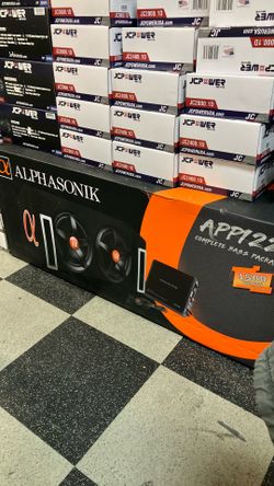 Alphasonik bass package