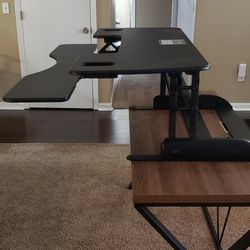 Large Varidesk Pro Plus 48 Standing Desk Converter