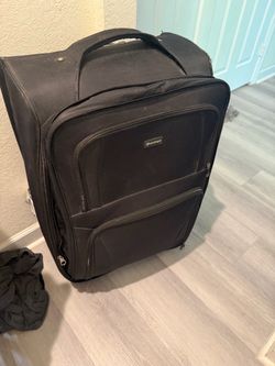 Eminent Black Soft-Shell Rolling Luggage