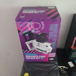 Vertical Graphics Card Holder KIT V3 (Black)