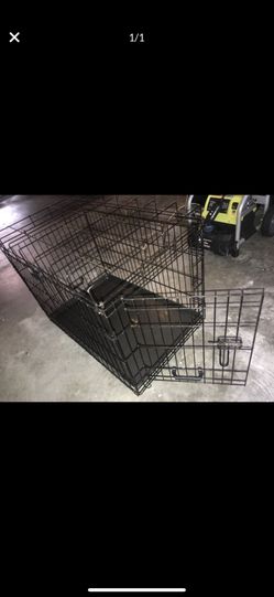Small dog cage.