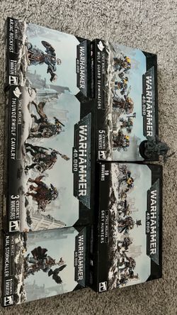 Warhammer 40K (Space Wolves)