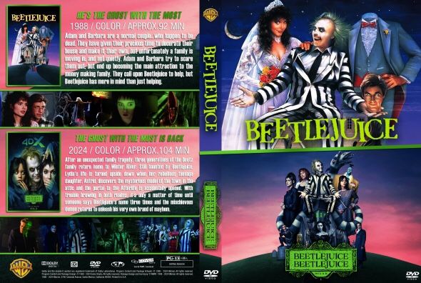 Beetlejuice/beetlejuice Beetlejuice W/dvd Case
