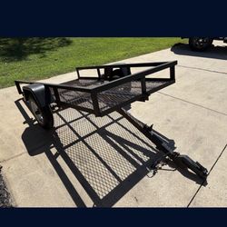🔥4X8 DUMP UTILITY TRAILER.🔥