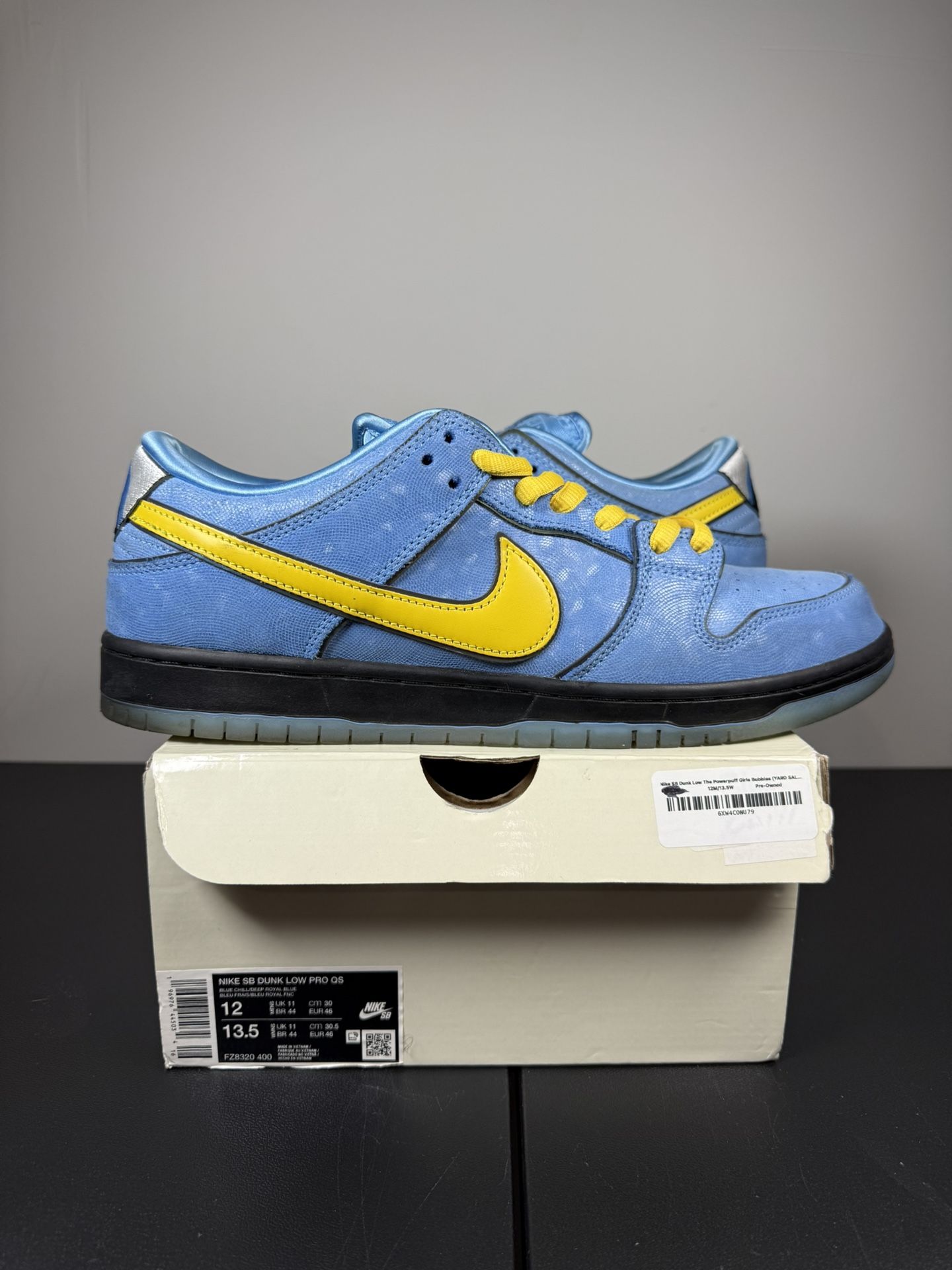 Nike SB Powerpuff Girls Bubbles Size 12m