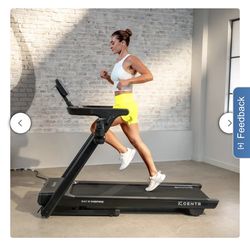 Centr Runr-S Folding Treadmill With 10” Touchscreen, Tool-less Assembly