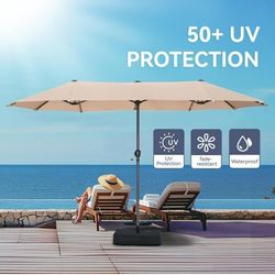 Sombrilla De Tres Extensiones  Nevas