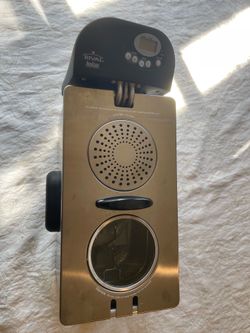 Rival stainless steel deep fryer