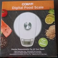 CONAIR DIGITAL FOOD SCALE