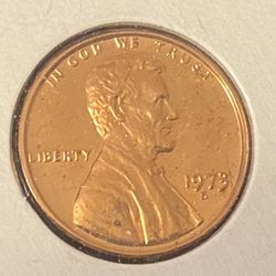 1 cent 1973 S. Coin USA 🇺🇸 
