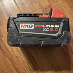 Milwaukee Battery XC5.0