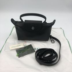 Longchamp Le Pliage Xtra XS Pouch in Black