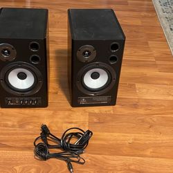 Behringer MS40 Studio Monitors (Pair) – Excellent Condition!