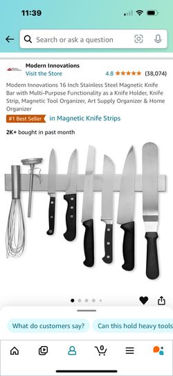 Magnetic Knife Bar