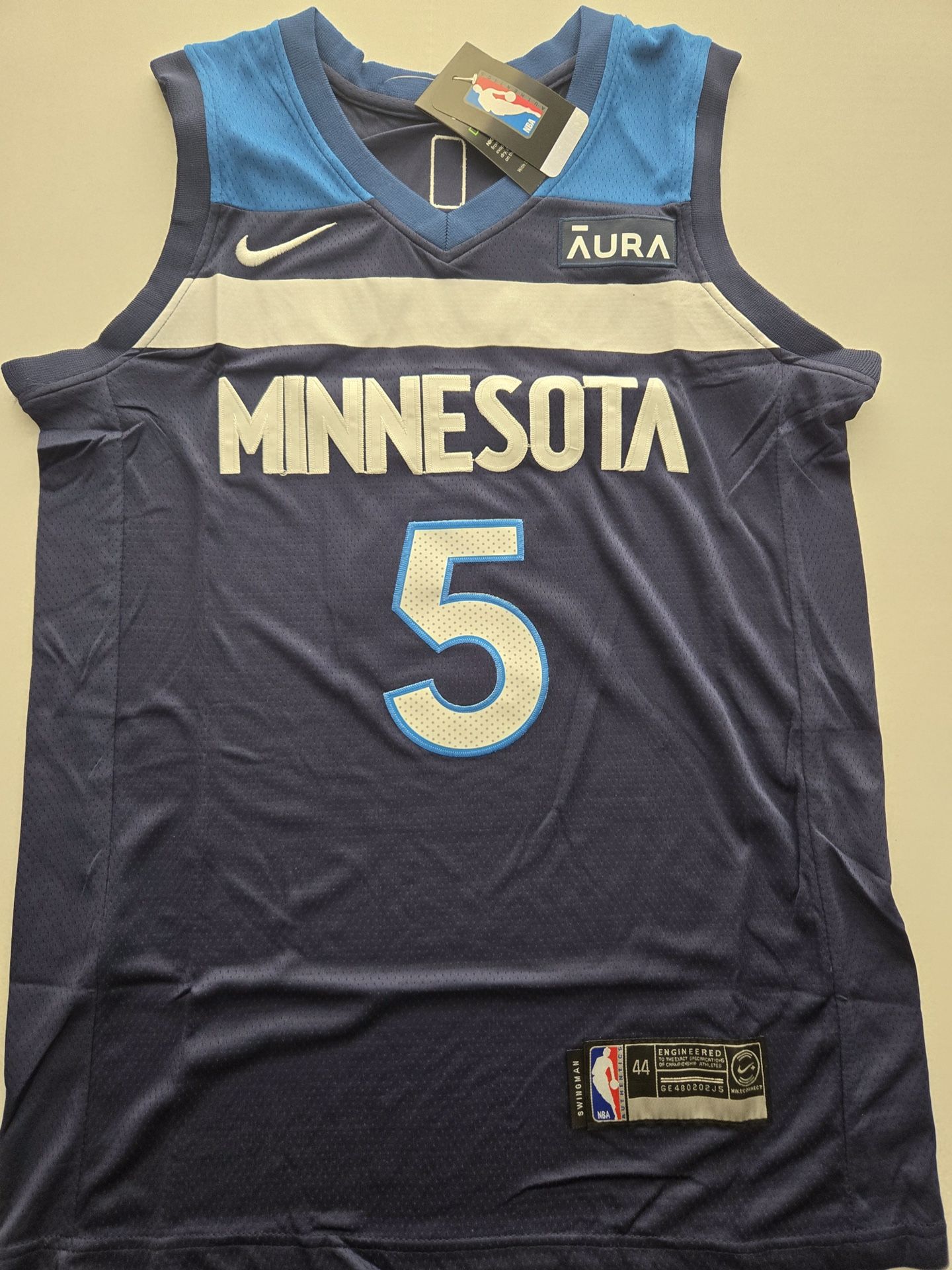 NBA timberwolves Edwards jersey No.5