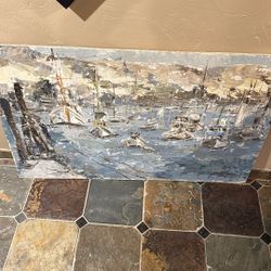 Newport Harbor  By Gloria Bradeson