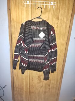 A Knitch Above Geometric Knit Sweater