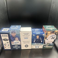 Mariners Bobble Head Collection And A Mug New
