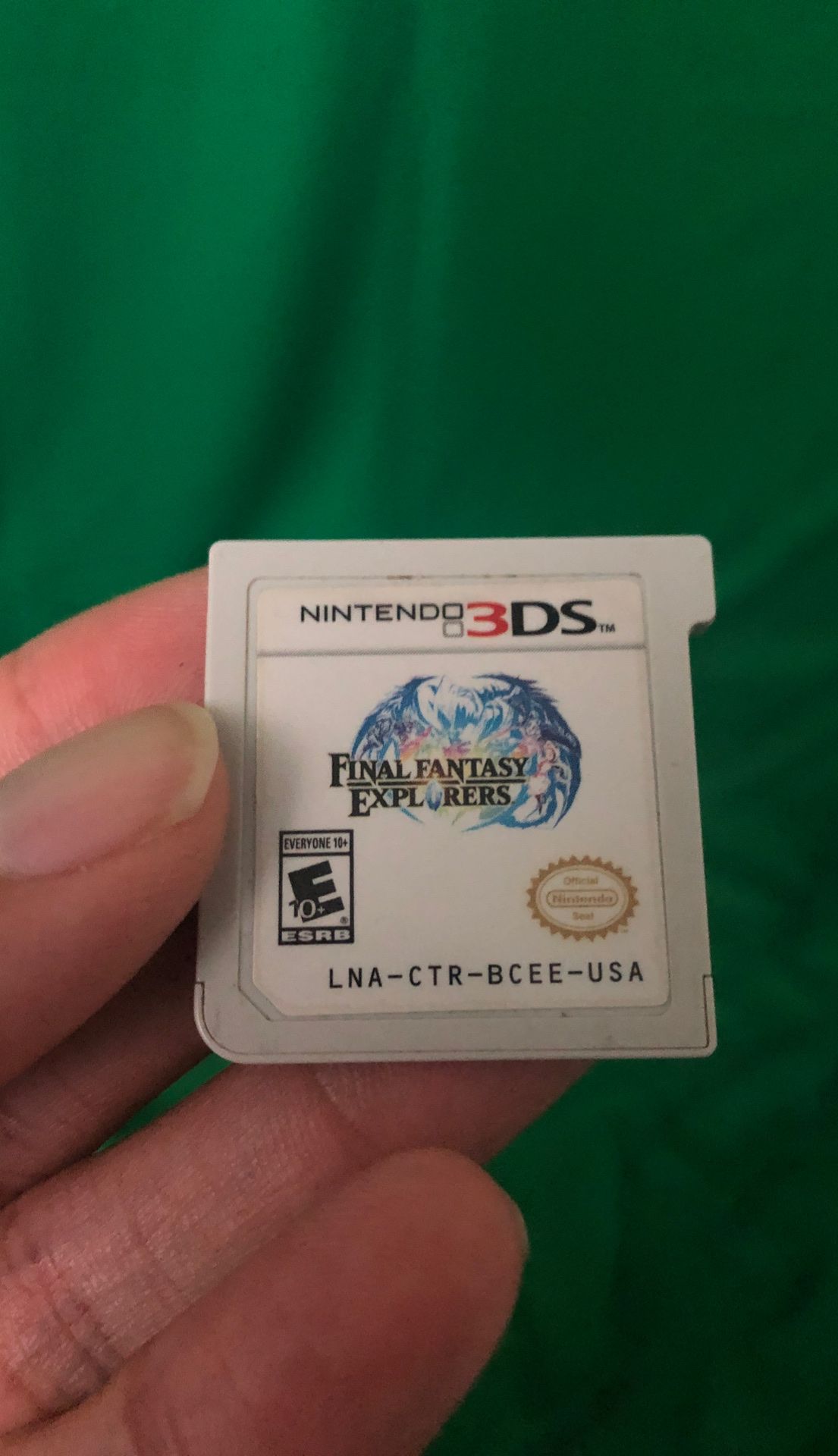 Final Fantasy Explorers (Nintendo 3DS, Very Good Condition)