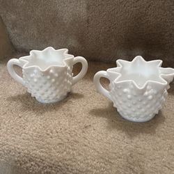 Fenton sugar and creamer set