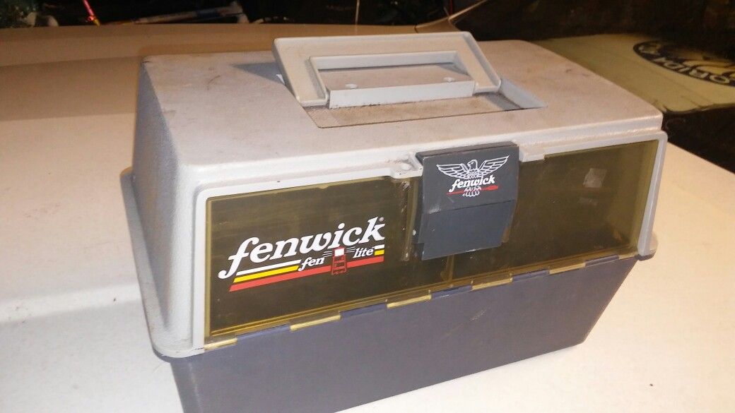 Vintage Fenwick tackle box