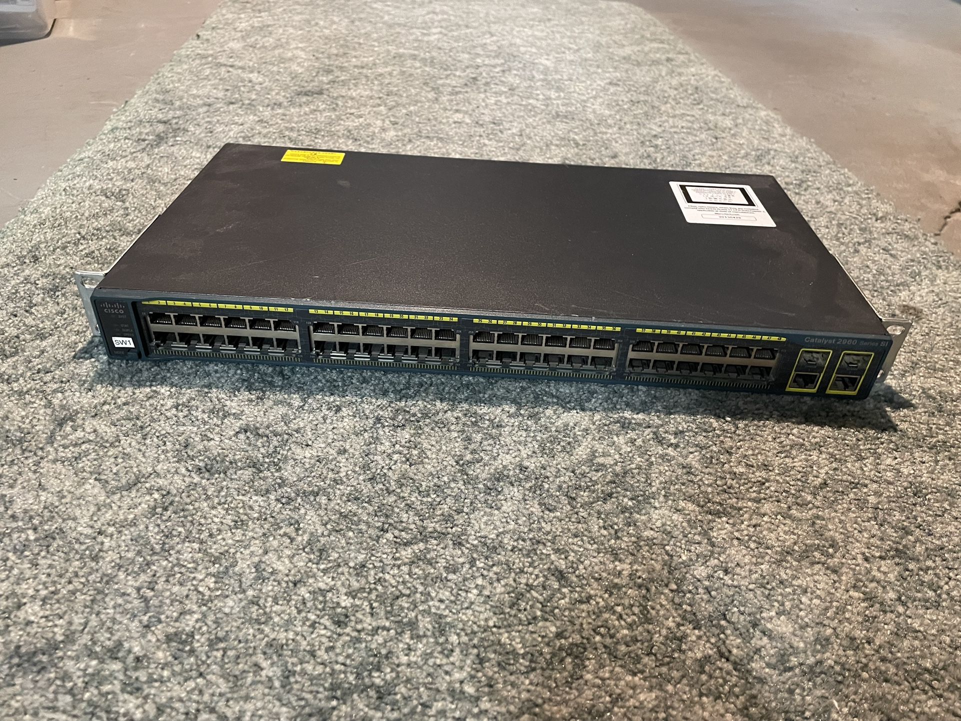 Cisco WS-C2960-48TC-S Switch
