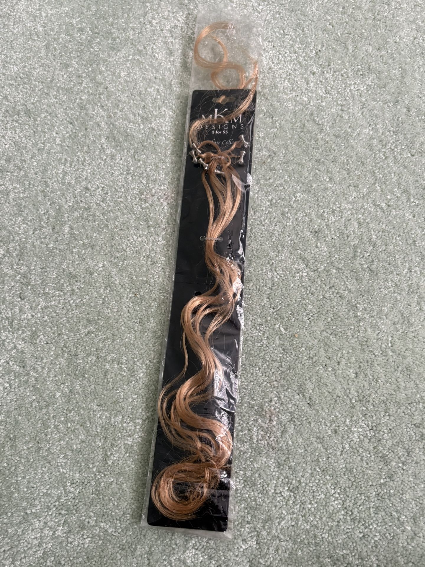 MKM Designs Faux Hair Collection Clip And Style Hair Extensions