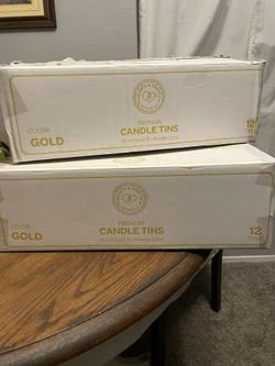 Gold 16oz Tins