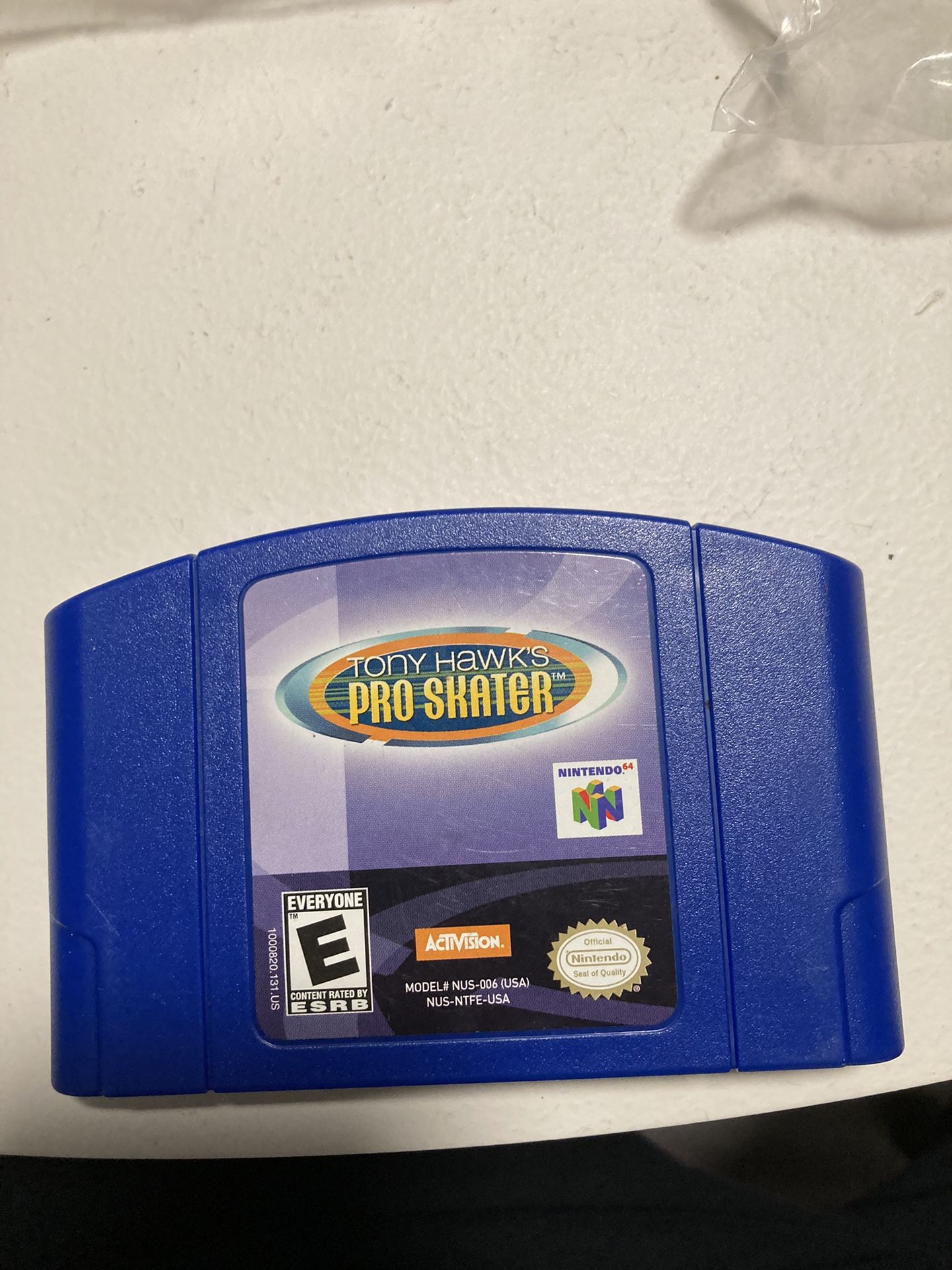 Tony Hawks Pro Skater Nintendo 64