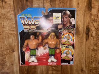 Wwf Wwe Hasbro The Rockers Shawn Micheals Marty Janetty Figures 