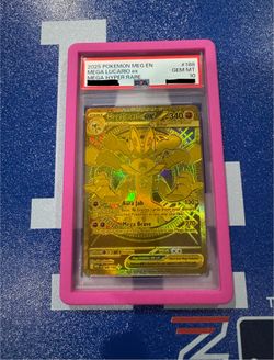Mega Lucario PSA 10 Slab