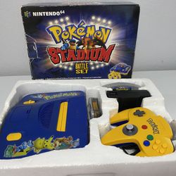 Nintendo 64 Pokémon Stadium Battle Set 