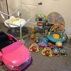 Baby/Toddler Toys Plus Electric Car With Remote 