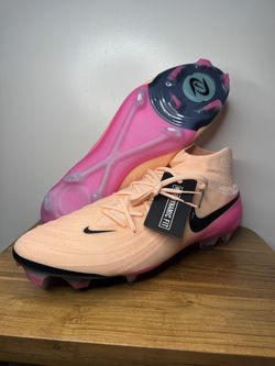 Nike Phantom Luna II Elite FG Pink Prism Pack Cleats FJ2572-800 Men’s Size 13