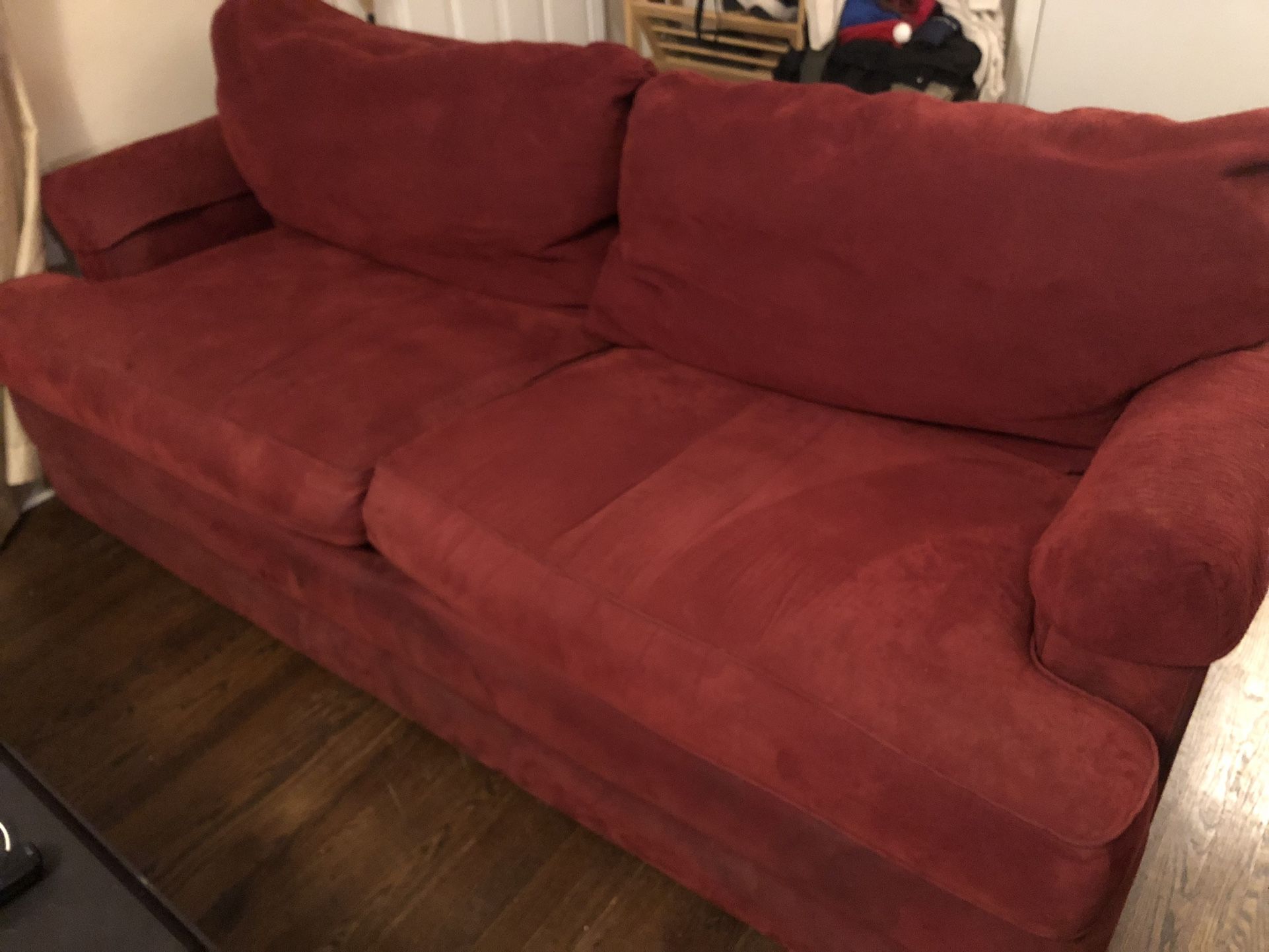 Red Sofa Couch