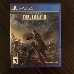 Final Fantasy 15 PlayStation
