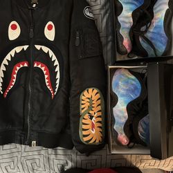 Bape Bomber Jacket  & Nike Foams 