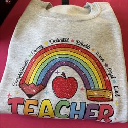 Teacher sweater