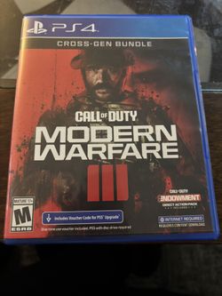 PS4 Modern Warfare 3