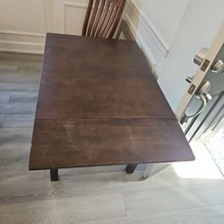 Table Brown 27.5 Width x47.5 Length