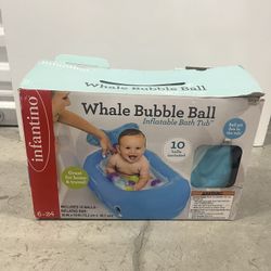 Baby Whale Bath