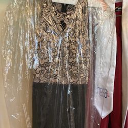 Black And Gold Dress