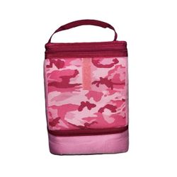 Y2K Pink Camo Lunch Bag