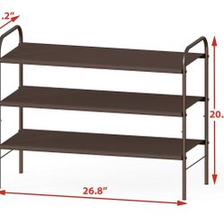 3 Tier Shoe Rack