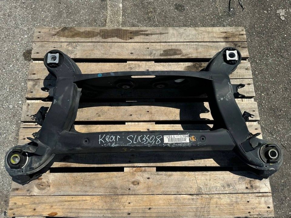 05-11 Mercedes R171 SLK350 Rear Subframe Crossmember Cross Member Bar OEM