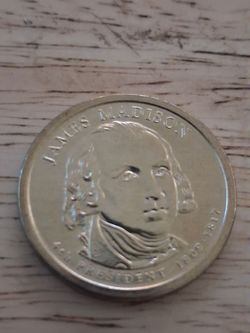 James Madison Presidential Dollar Coin