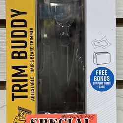 The Cut Buddy Trim Buddy Adjustable Hair & Beard Trimmer New 